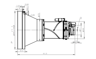 30mm to 400mm f/1.5 Zoom Lenses for LWIR Thermal Camera